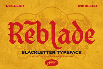 Reblade Font: Unique Designs & Creative Projects