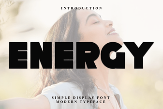 Creative Project Ideas Using Energy Font