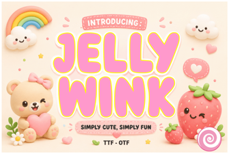 The Jellywink Font for Creative Projects & Designs