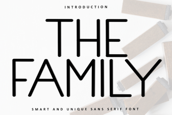 The Family Font: a Friendly Design Resource