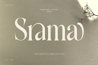 Srama Font Designs & Project Ideas
